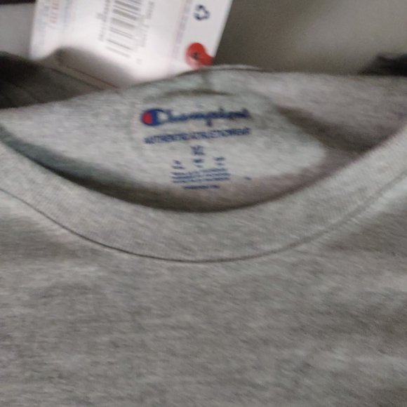 CHAMPION  MEN'S T-SHIRT SIZE XL GREY - Picture 5 of 8